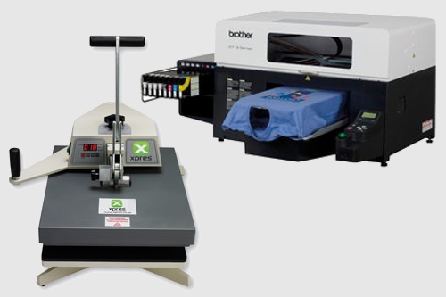 image of dtg printer, heatpress ealing